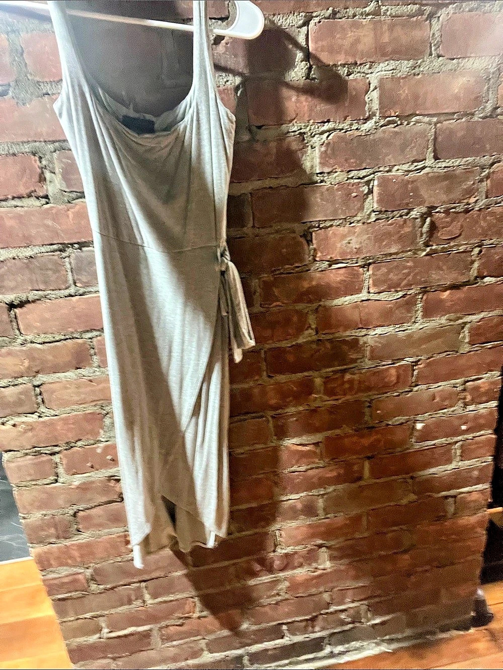 Gray Maxi Dress Size Medium Like New